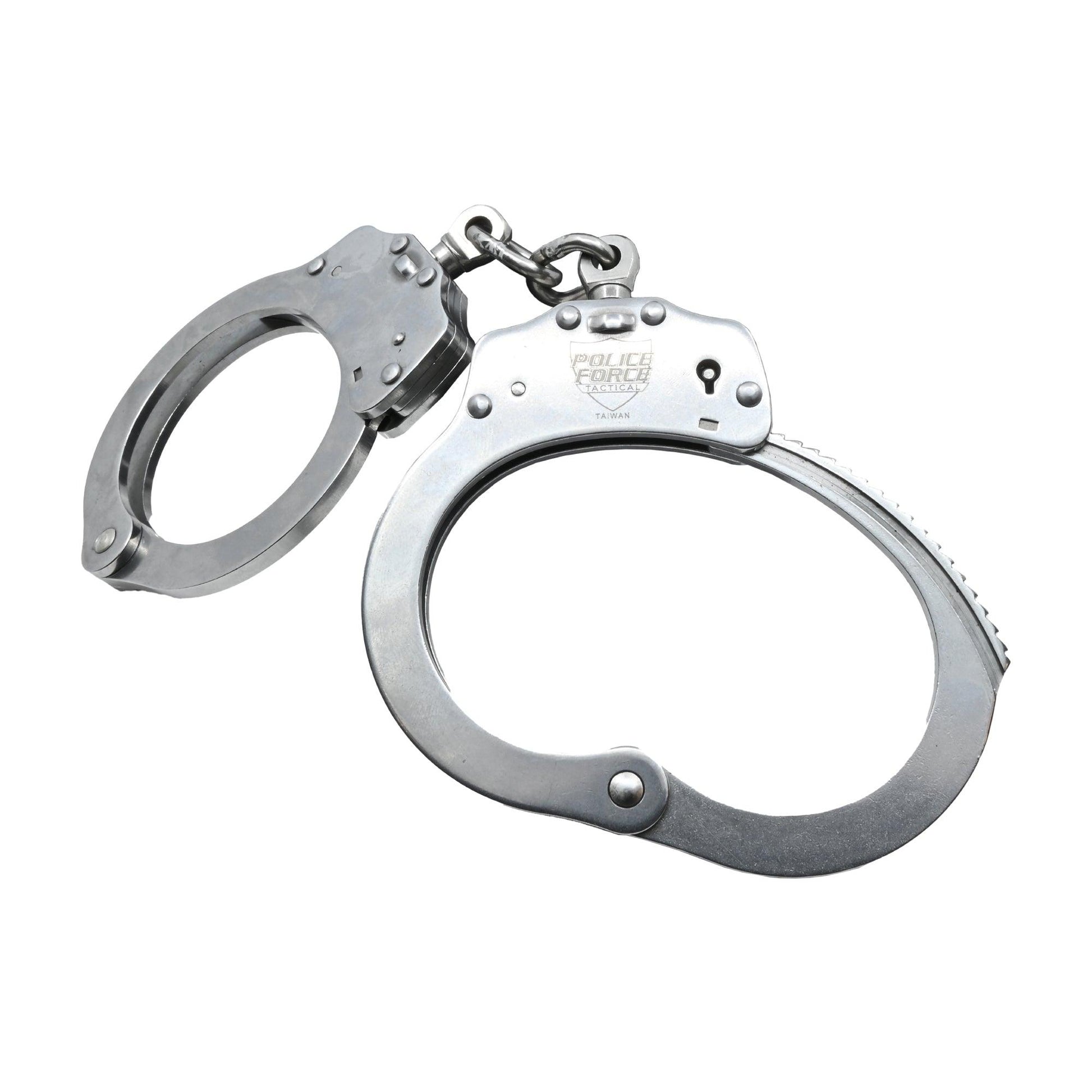 Stainless Steel NIJ Handcuffs - Inside The Bars