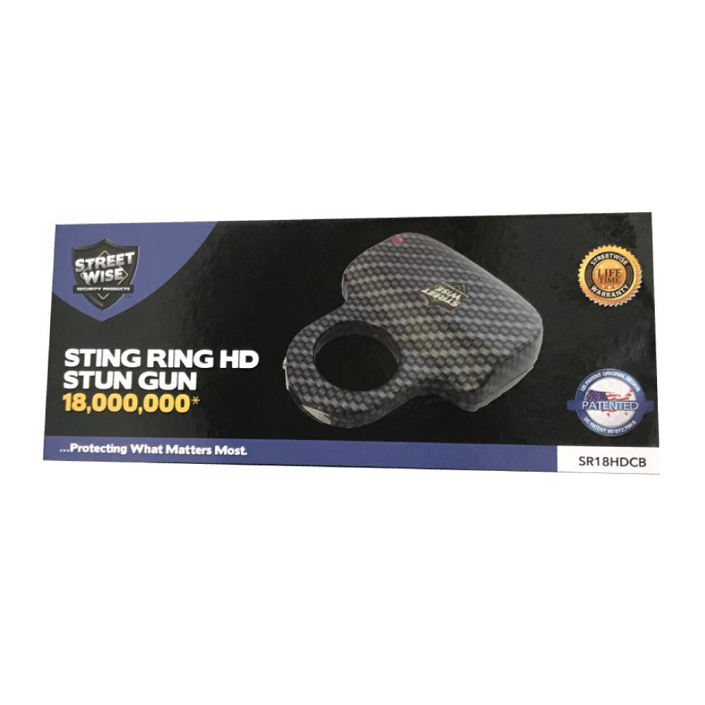 Sting Ring HD 18,000,000* Stun Gun - Inside The Bars