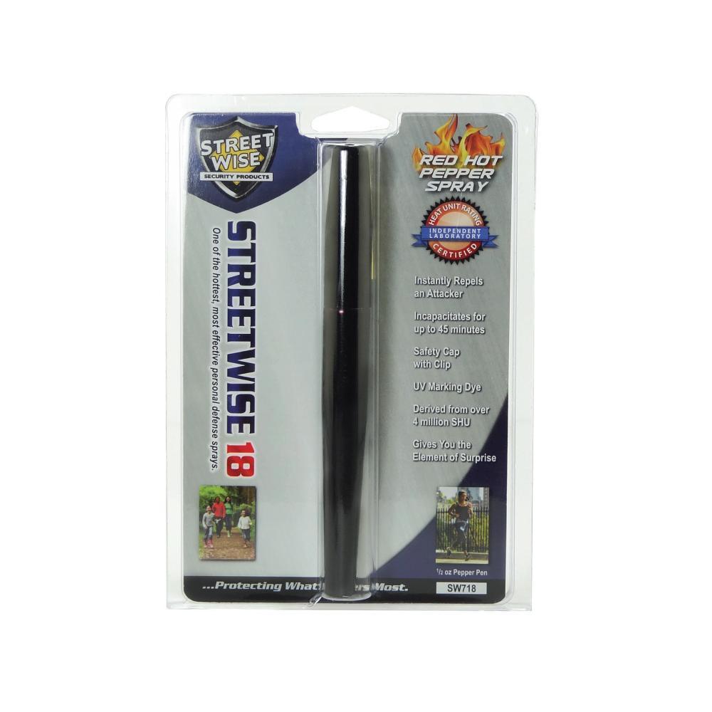 Streetwise 18 Pepper Spray 0.5 oz Pen - Inside The Bars