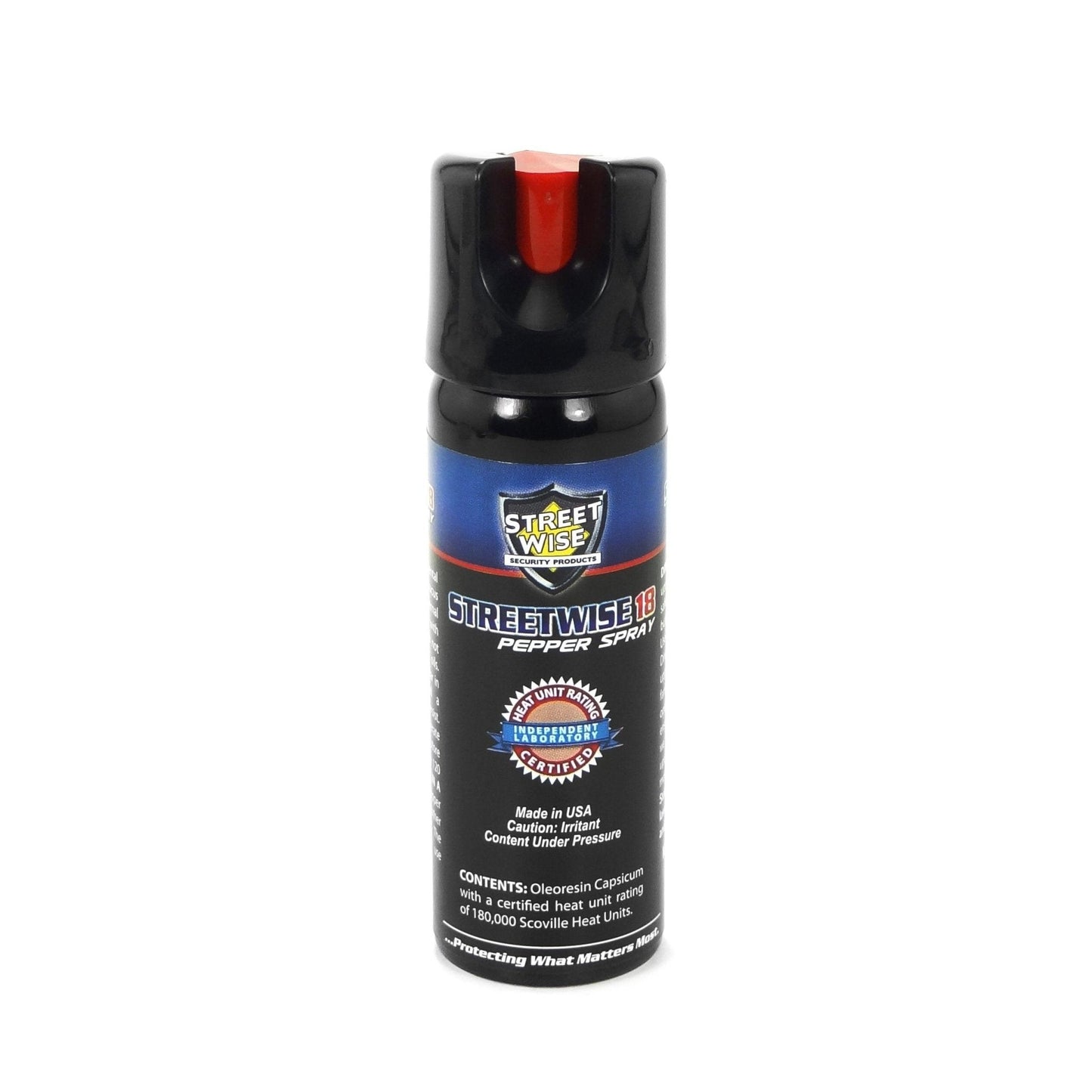 Streetwise 18 Pepper Spray Twist Lock - Inside The Bars