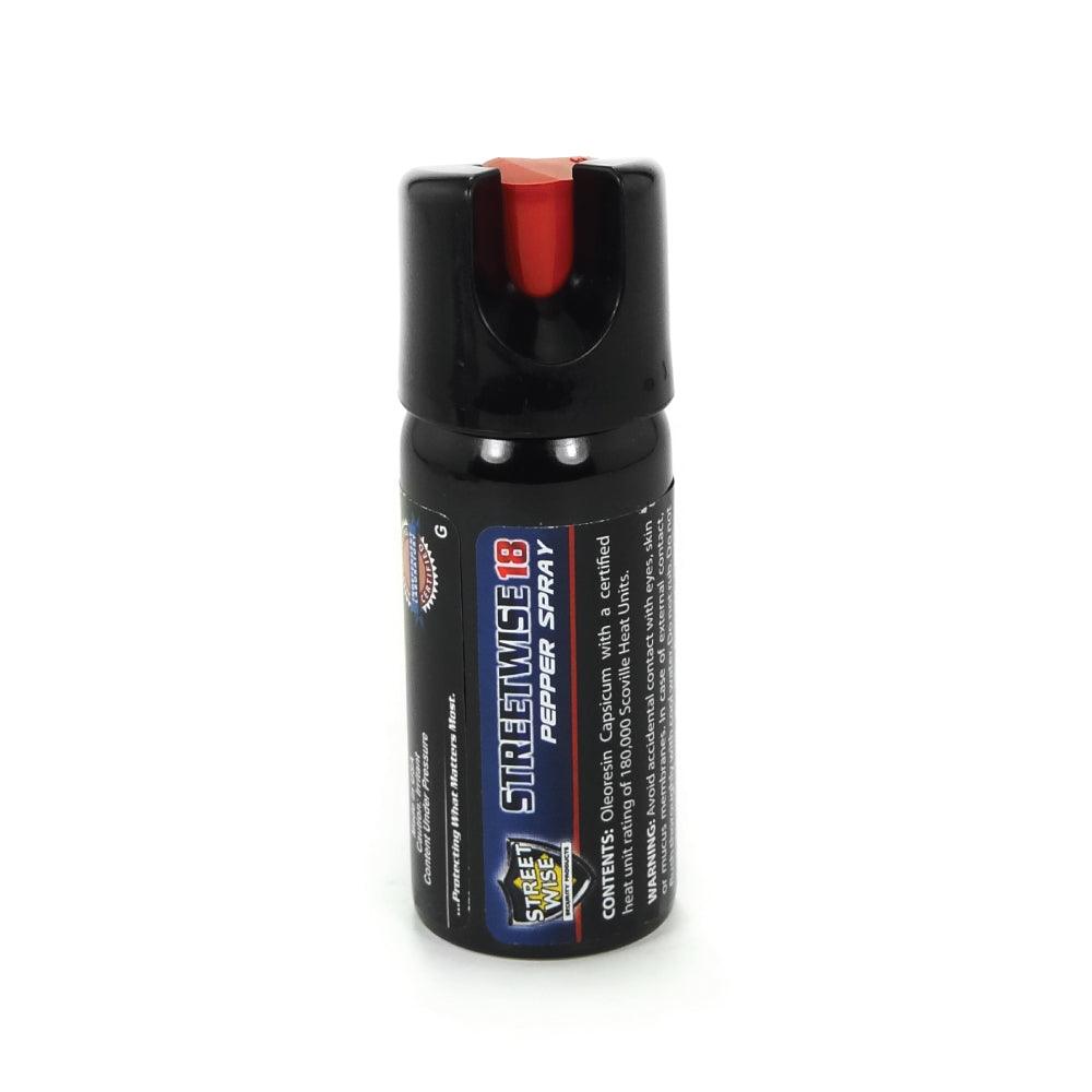 Streetwise 18 Pepper Spray Twist Lock - Inside The Bars