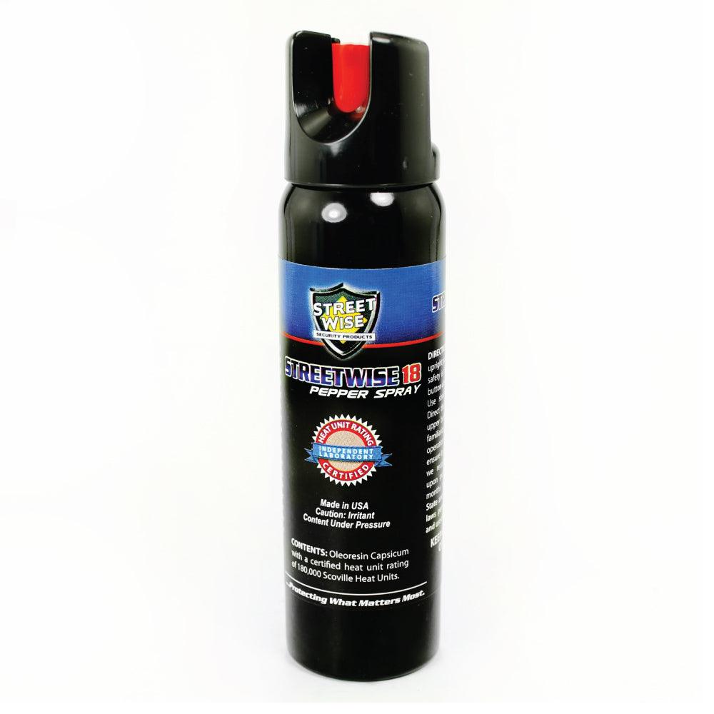 Streetwise 18 Pepper Spray Twist Lock - Inside The Bars