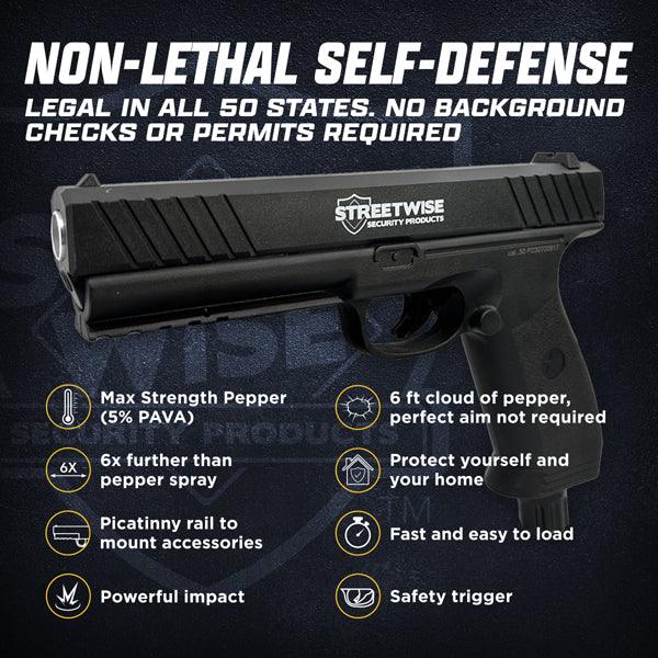Streetwise The Heat Pepper Launcher Complete Kit - Inside The Bars