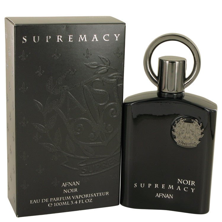 Supremacy Noir by Afnan Eau De Parfum Spray 3.4 oz for Men - Inside The Bars