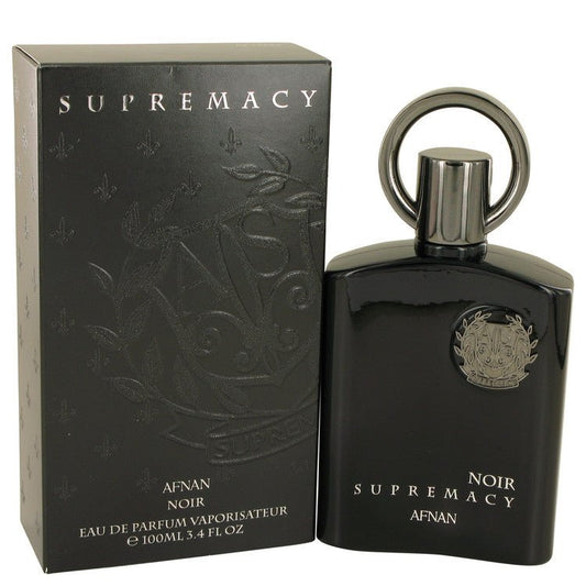 Supremacy Noir by Afnan Eau De Parfum Spray 3.4 oz for Men - Inside The Bars