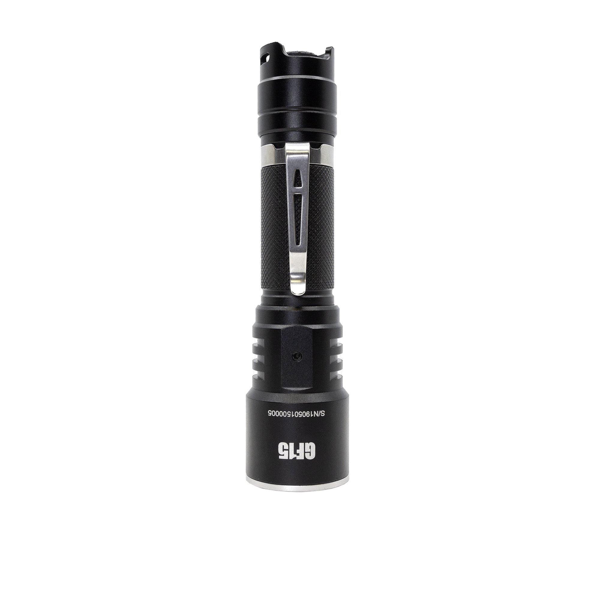 Tactical 1000 Lumen LED Flashlight - Inside The Bars