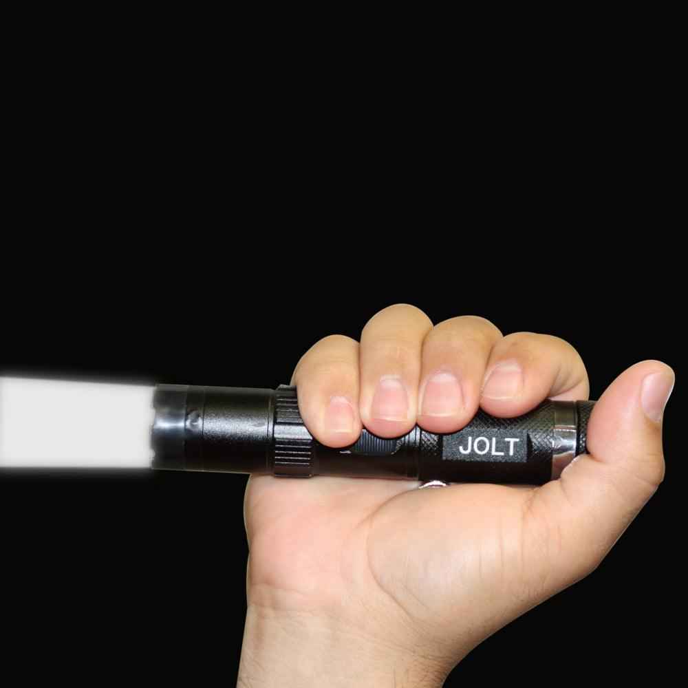 Tactical 75,000,000* Stun Flashlight - Inside The Bars