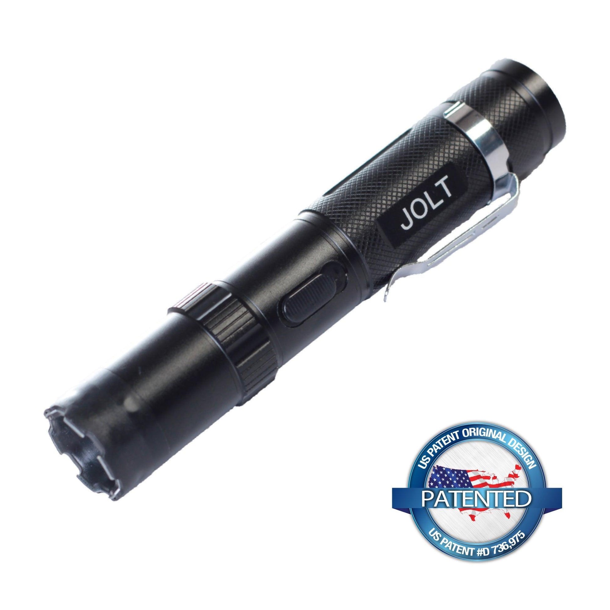 Tactical 75,000,000* Stun Flashlight - Inside The Bars