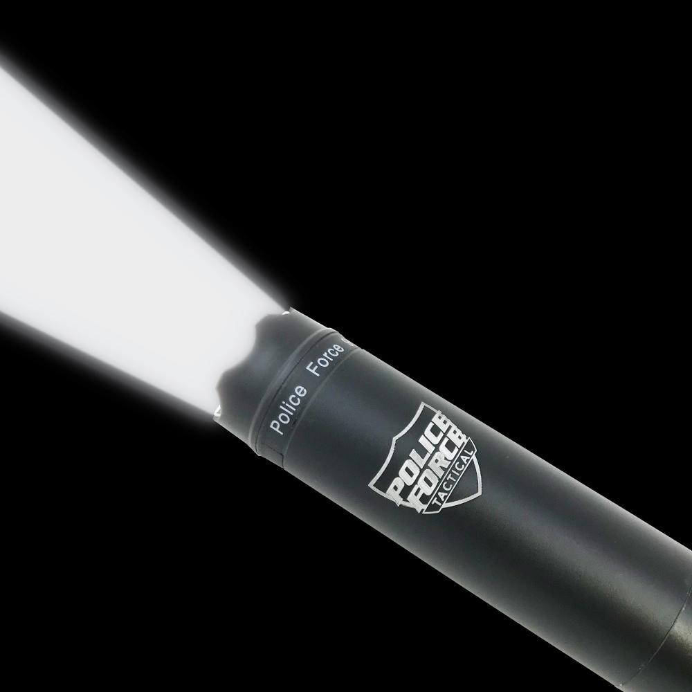 Tactical 9,000,000* Stun Baton Flashlight - Inside The Bars