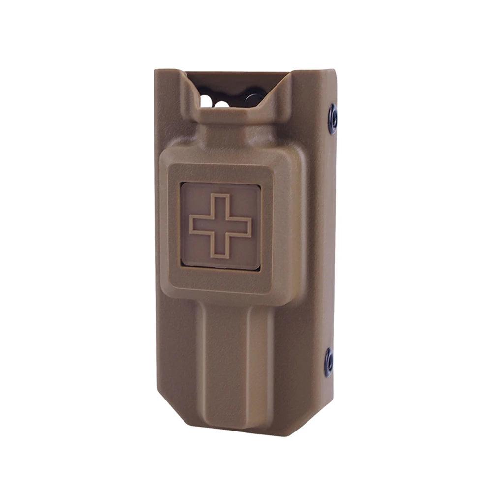 Tactical EDC Molle Tourniquet Pouch First Aid Kit Case Fast Hemostasis Holder Box IFAK Hunting Medical Bag Survival Kit - Inside The Bars