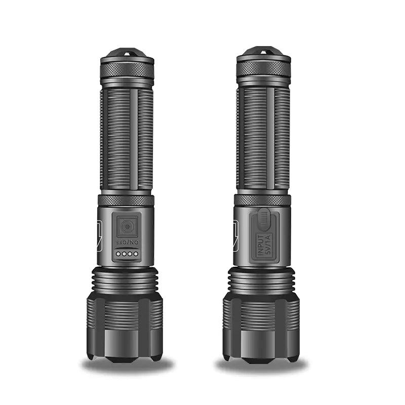 Tactical Elite Hunting LED Flashlight with Power Bank Function - Inside The Bars