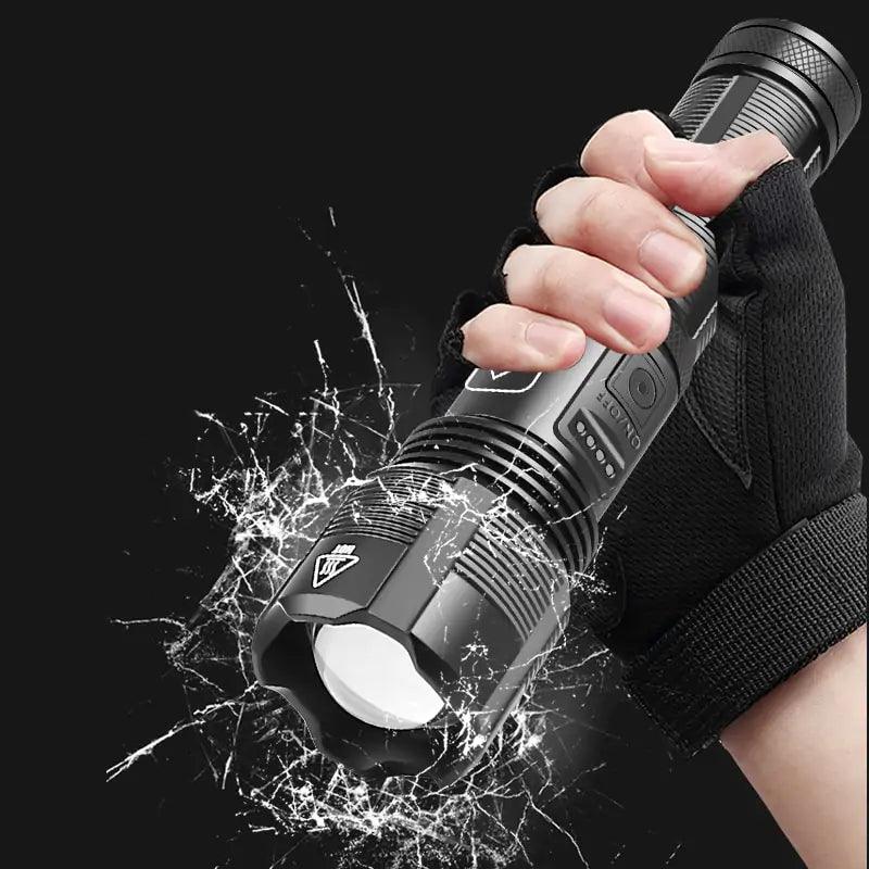 Tactical Elite Hunting LED Flashlight with Power Bank Function - Inside The Bars