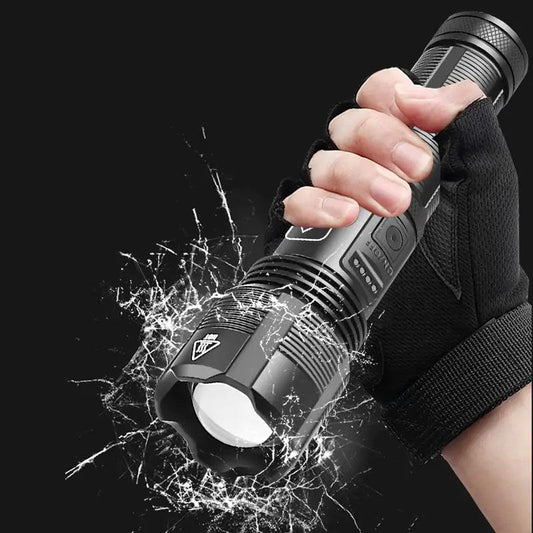 Tactical Elite Hunting LED Flashlight with Power Bank Function - Inside The Bars