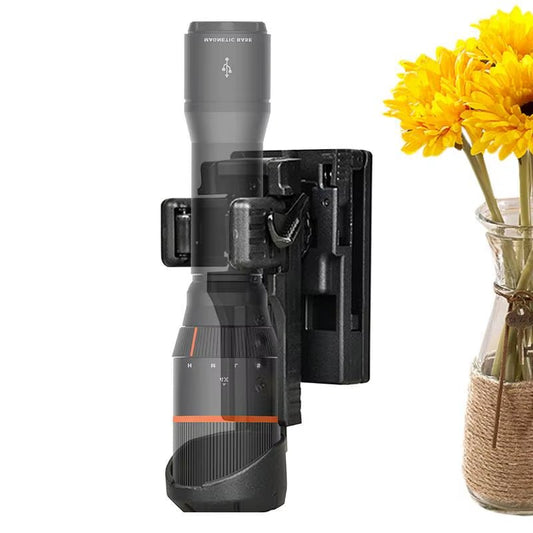Tactical Flashlight 360 Degree Rotating Baton Holder Pouch - Inside The Bars