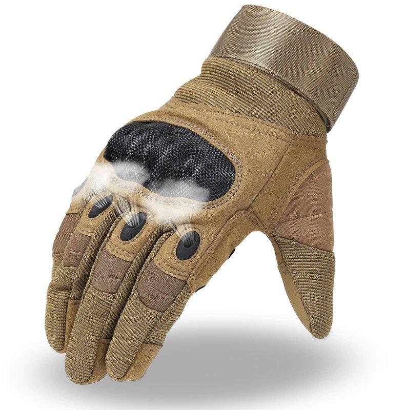 Tactical Full Finger Motocross Gloves for Motorcycle Riding - Inside The Bars