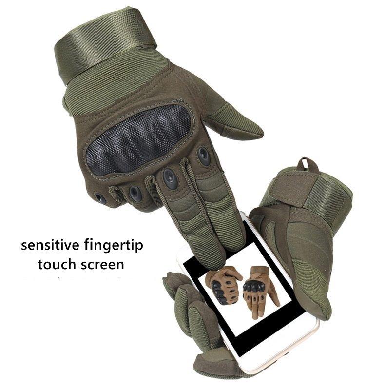 Tactical Full Finger Motocross Gloves for Motorcycle Riding - Inside The Bars