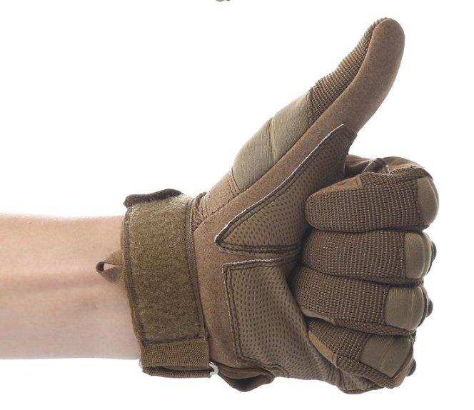 Tactical Full Finger Motocross Gloves for Motorcycle Riding - Inside The Bars