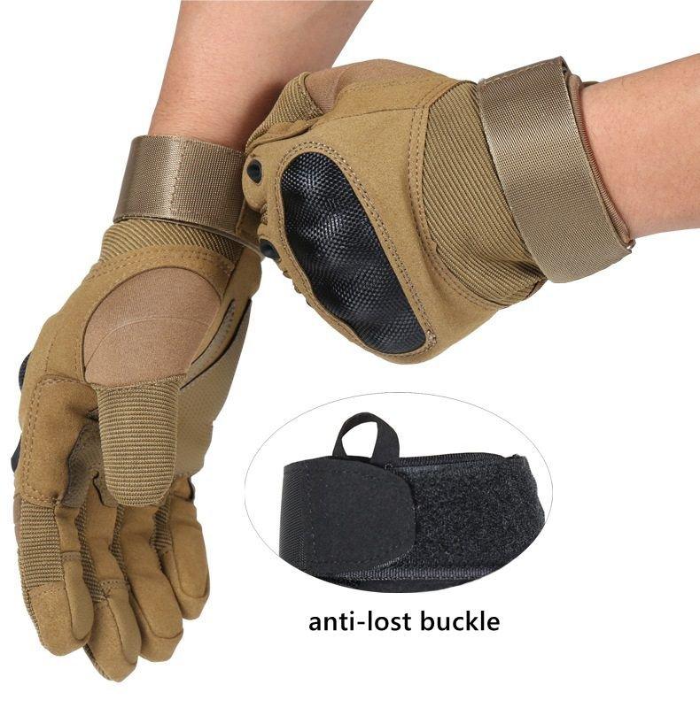Tactical Full Finger Motocross Gloves for Motorcycle Riding - Inside The Bars