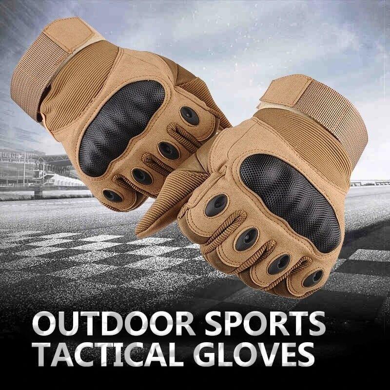 Tactical Full Finger Motocross Gloves for Motorcycle Riding - Inside The Bars