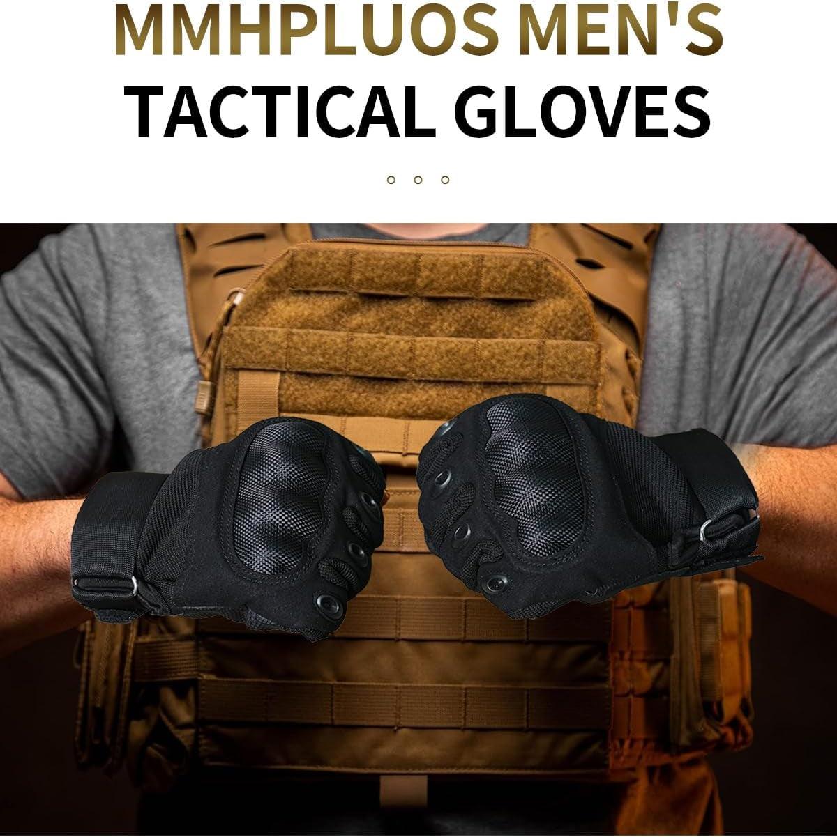 Tactical Gloves Touchscreen Motorcycle Gloves for Men Women - Inside The Bars