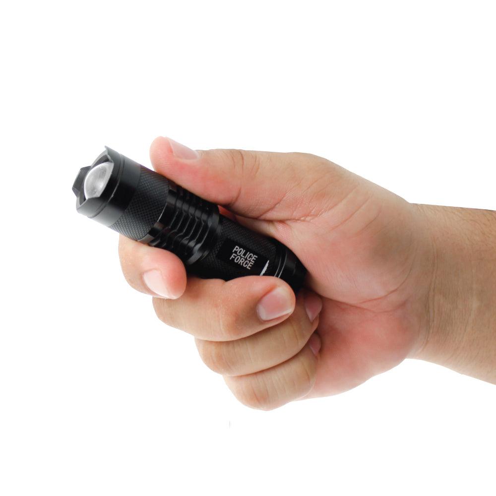 Tactical Q5 LED Flashlight - Inside The Bars
