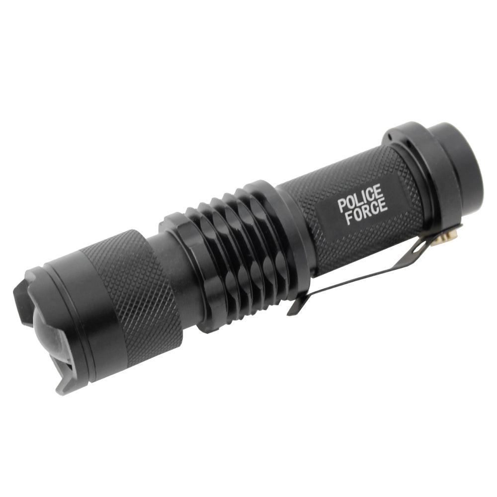 Tactical Q5 LED Flashlight - Inside The Bars