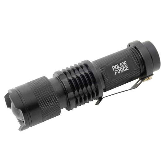 Tactical Q5 LED Flashlight - Inside The Bars