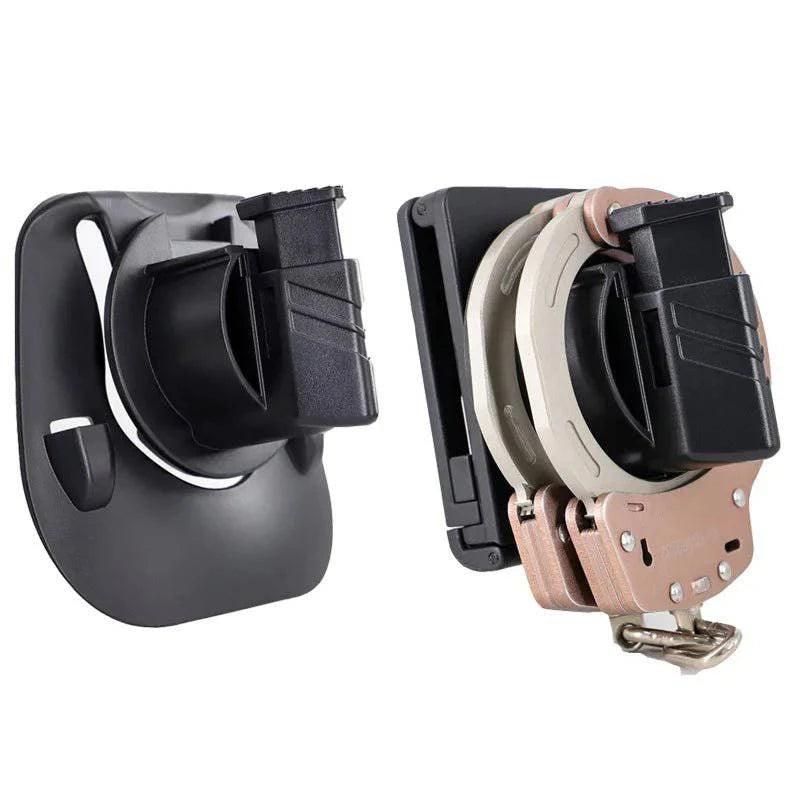 Tactical Quick - Release Handcuff Holder with Universal Waist Belt Loop - Durable and Efficient Pouch - Inside The Bars