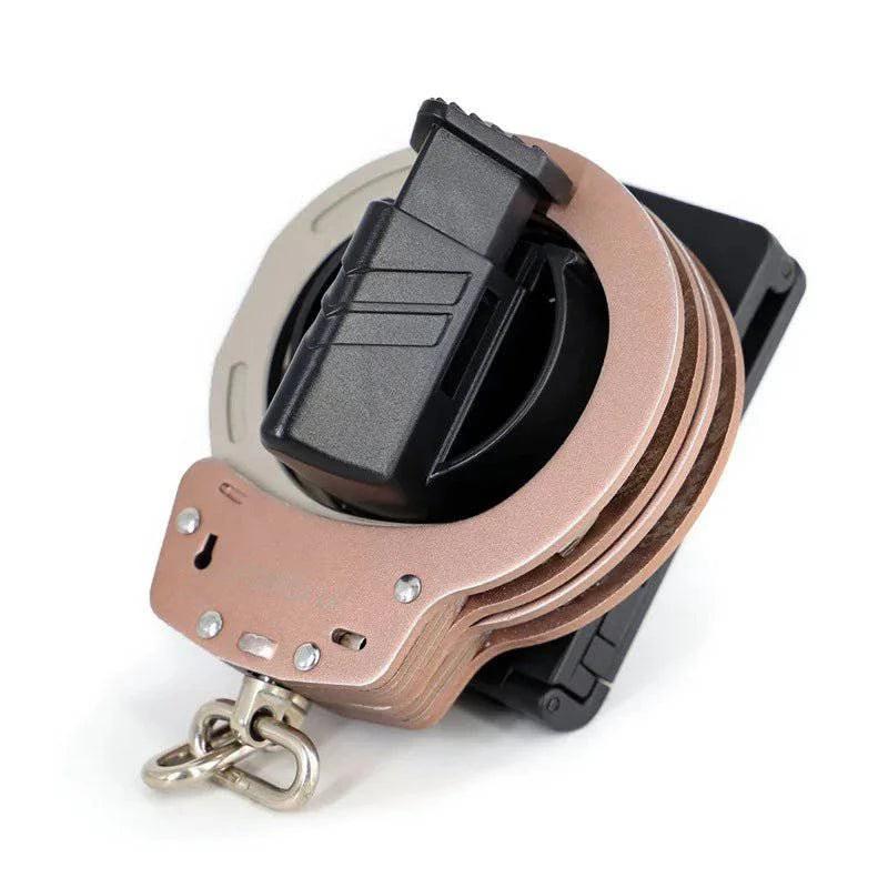 Tactical Quick - Release Handcuff Holder with Universal Waist Belt Loop - Durable and Efficient Pouch - Inside The Bars