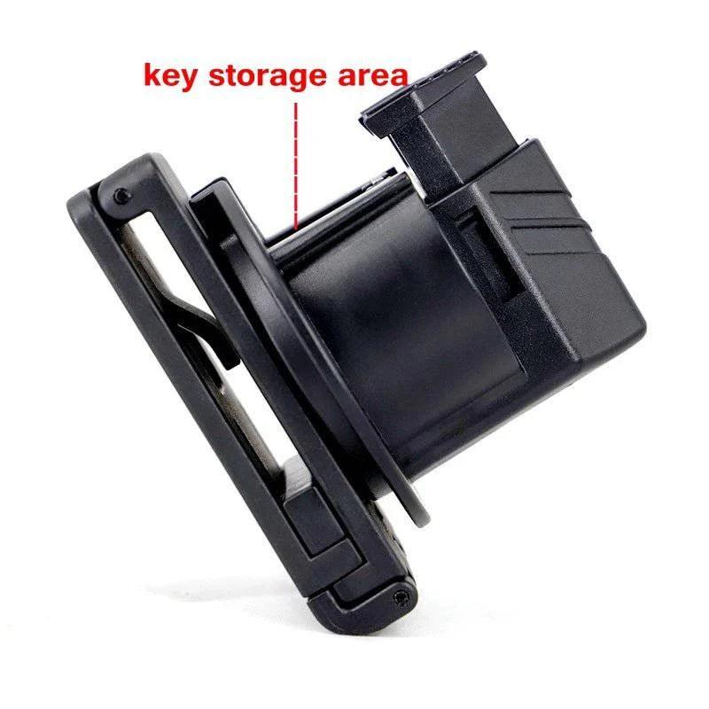 Tactical Quick - Release Handcuff Holder with Universal Waist Belt Loop - Durable and Efficient Pouch - Inside The Bars
