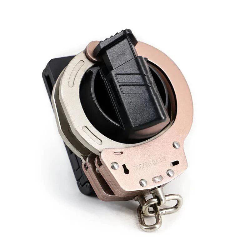 Tactical Quick - Release Handcuff Holder with Universal Waist Belt Loop - Durable and Efficient Pouch - Inside The Bars