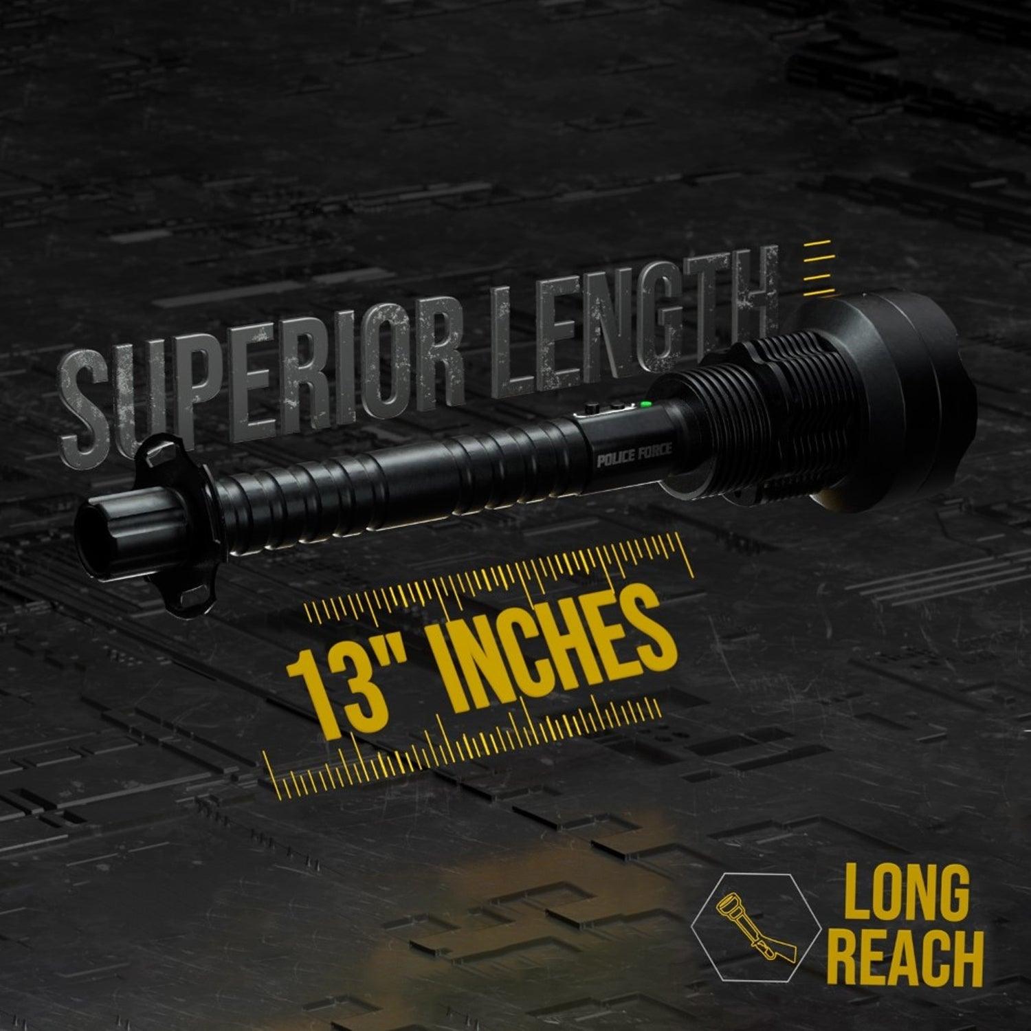 Tactical Torch Stun Flashlight 17,000,000 - Inside The Bars