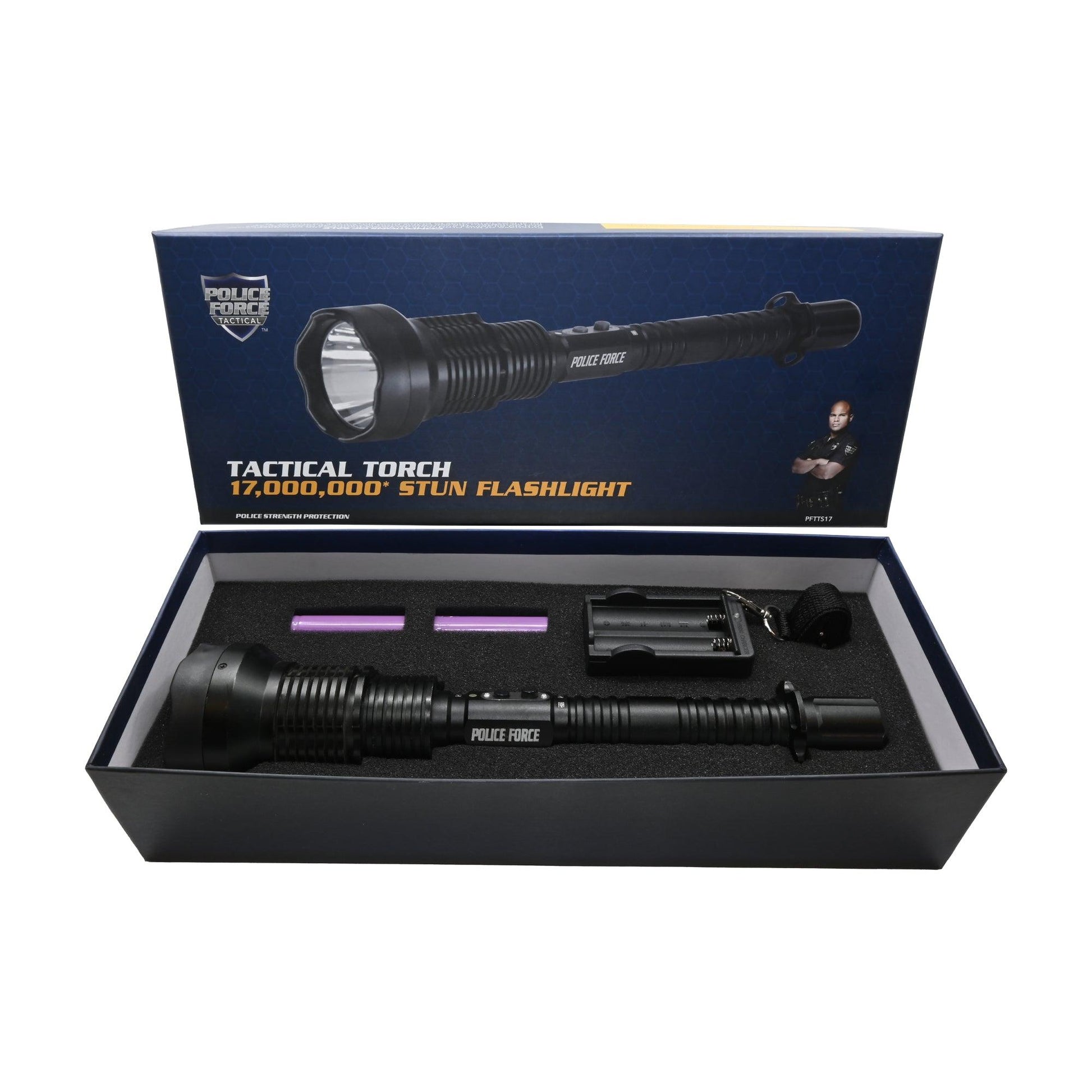 Tactical Torch Stun Flashlight 17,000,000 - Inside The Bars