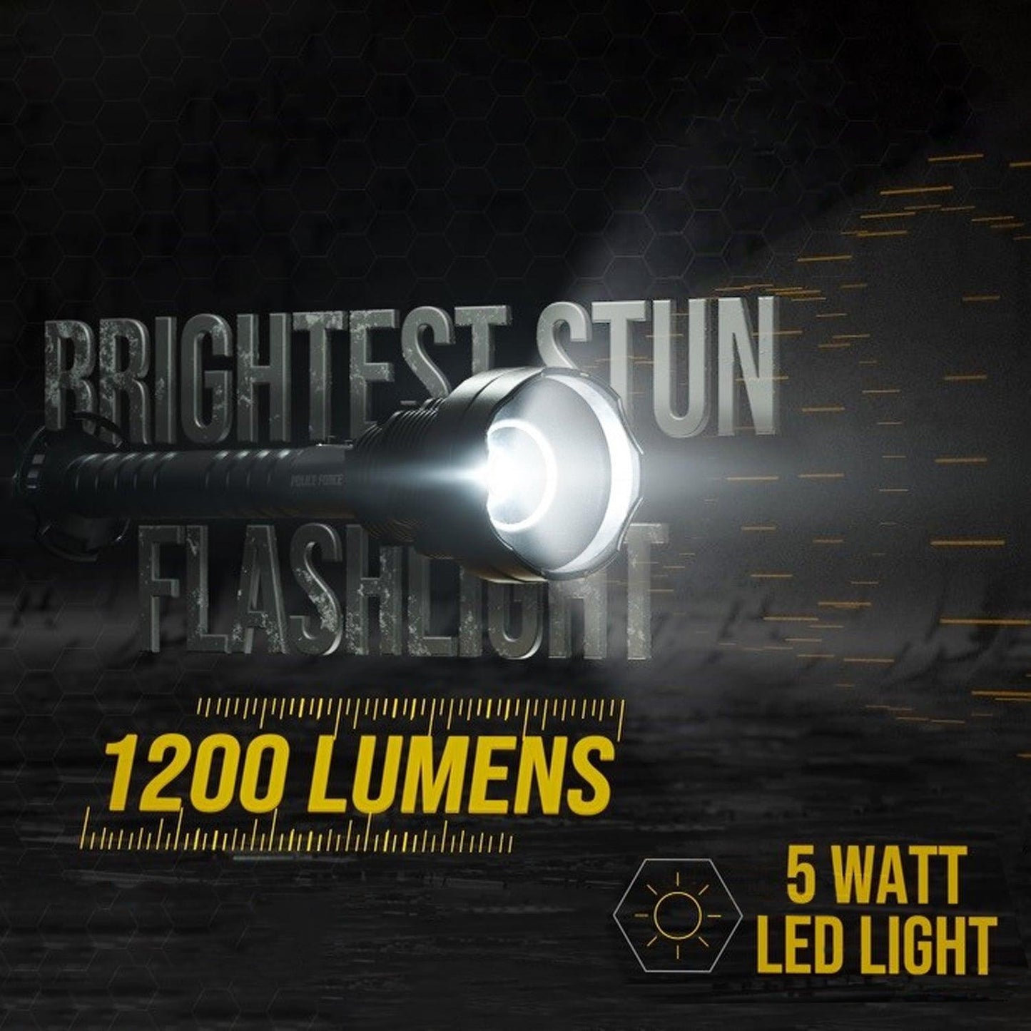 Tactical Torch Stun Flashlight 17,000,000 - Inside The Bars