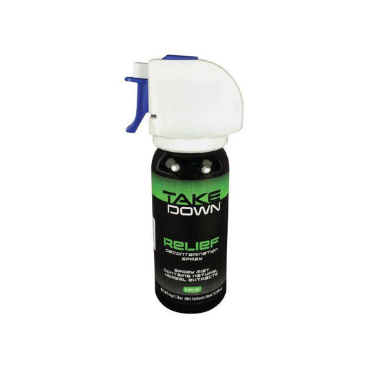 Take Down OC Relief Decontamination Spray - Inside The Bars