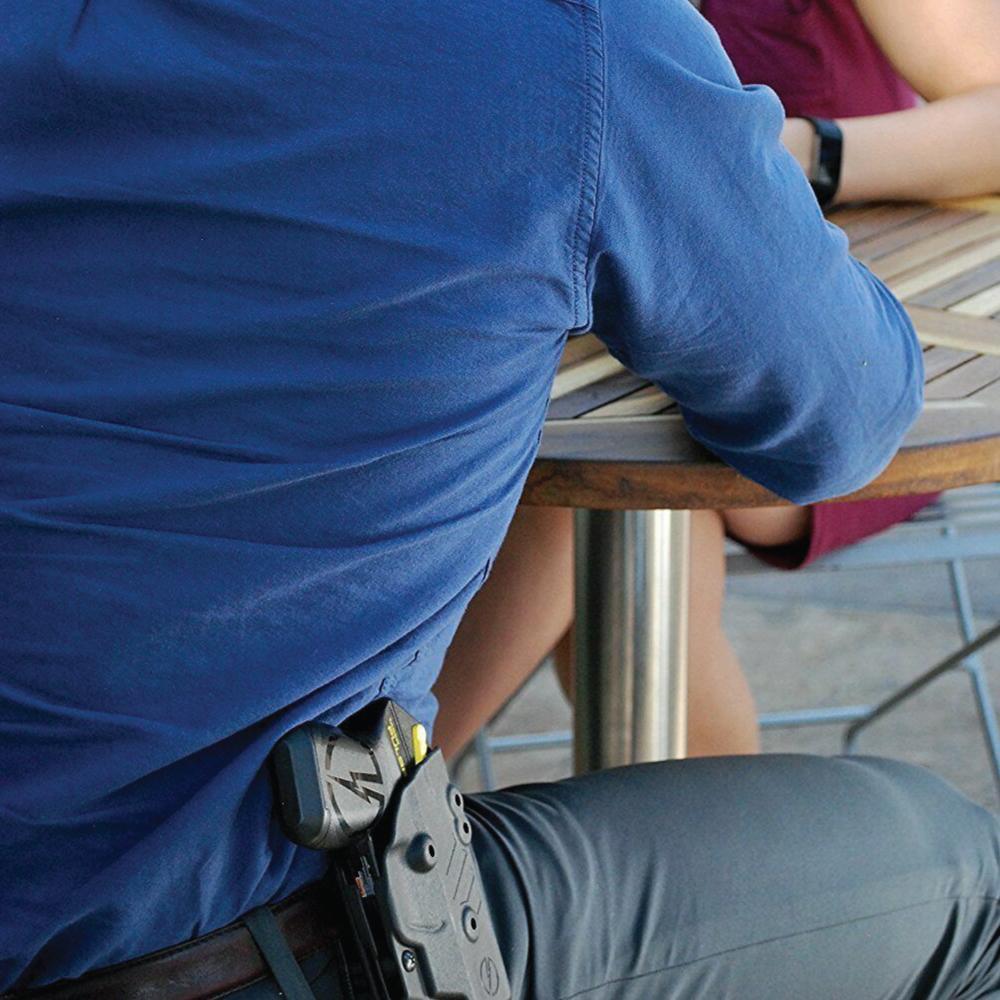 Taser Pulse Holster Outside - the - Waistband (OWB) - Inside The Bars