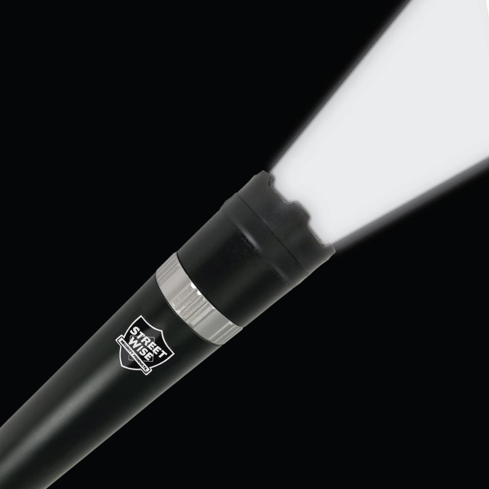 Triple Defender 27,000,000* Stun Baton Flashlight - Inside The Bars