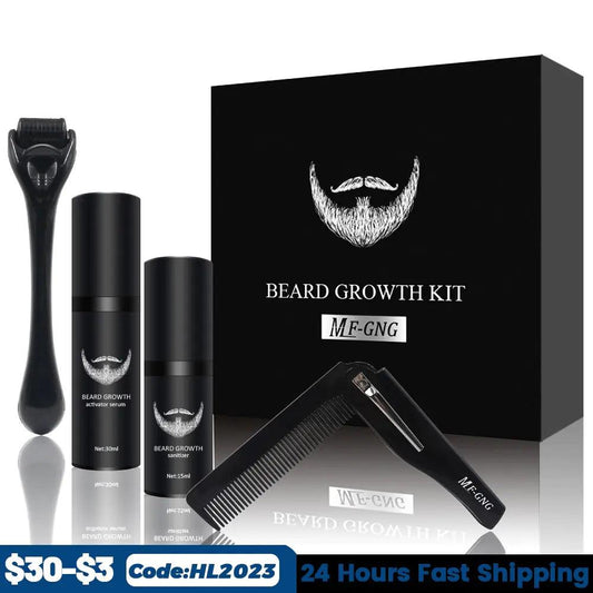 Ultimate Beard Growth Essentials Kit - Inside The Bars