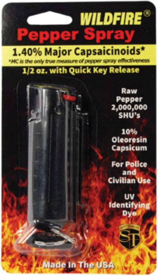 Ultimate Defense WildFire Pepper Spray - Inside The Bars