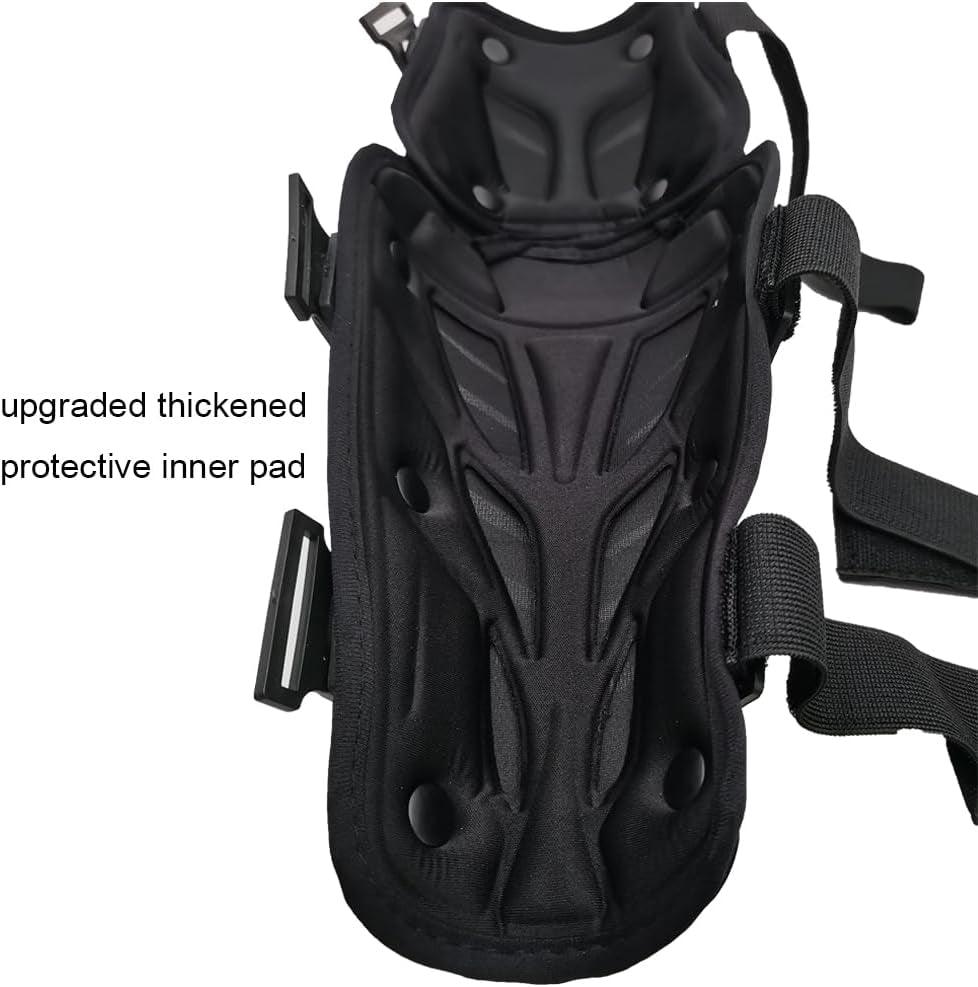 Ultimate Full Body Motorcycle Protective Gear Set with Adjustable Knee Pads and Chest Armor for Outdoor Sports - Inside The Bars