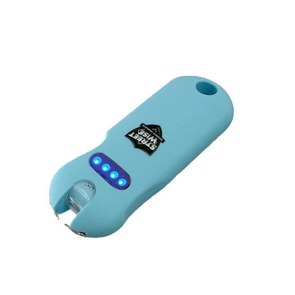 Ultra Compact 24 Million Volt Keychain Stun Gun - Black - Inside The Bars