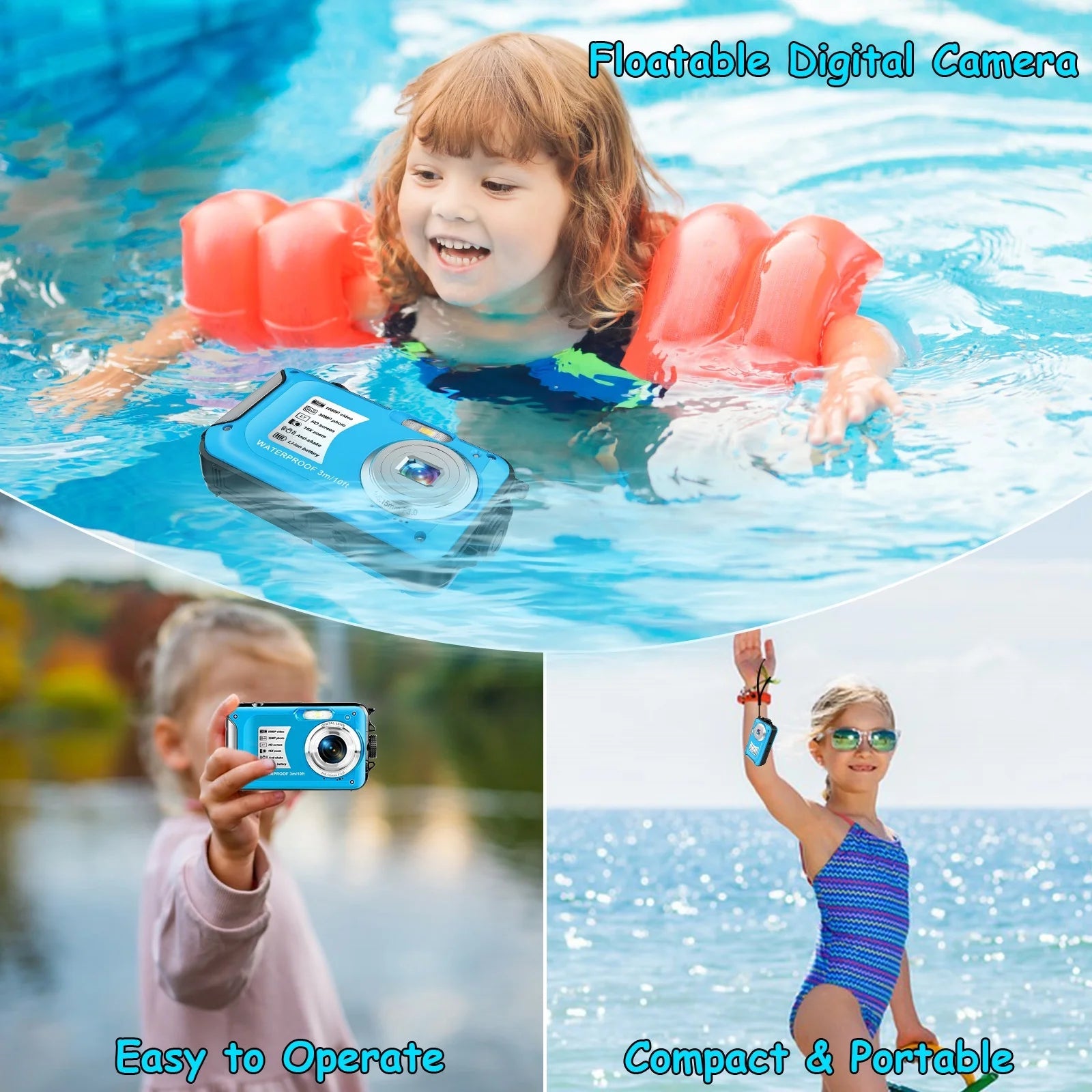 Underwater Cameras for Youtube Waterproof 30 MP Full HD - Inside The Bars