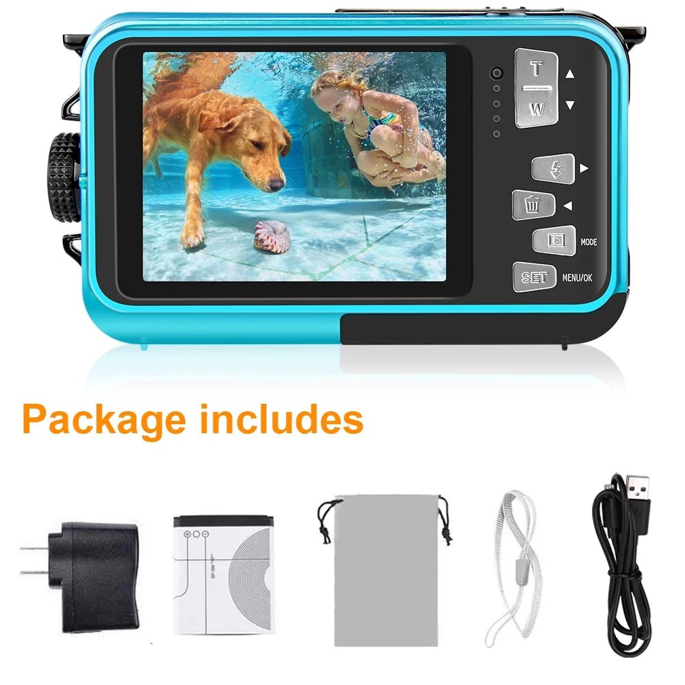 Underwater Cameras for Youtube Waterproof 30 MP Full HD - Inside The Bars