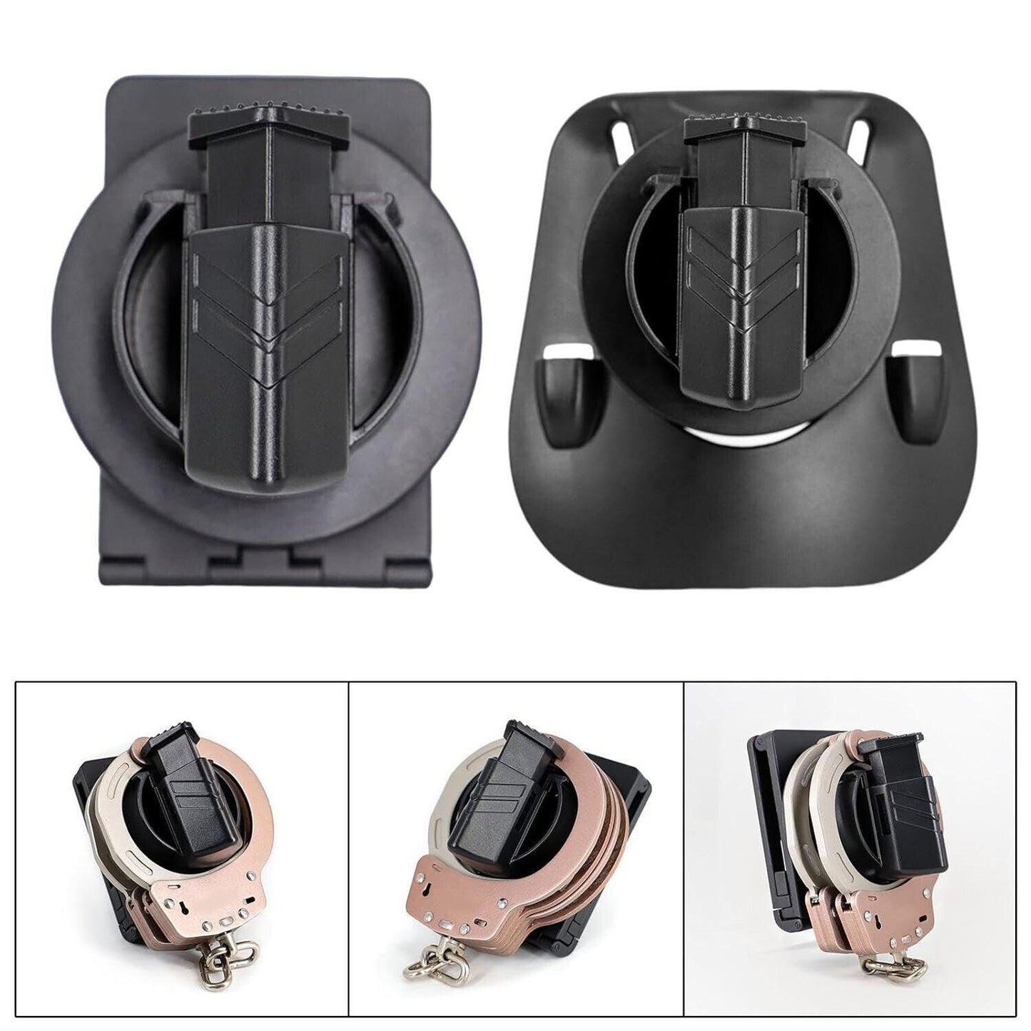 Universal Tactical Handcuff Holder with Quick - Release Mechanism - Inside The Bars