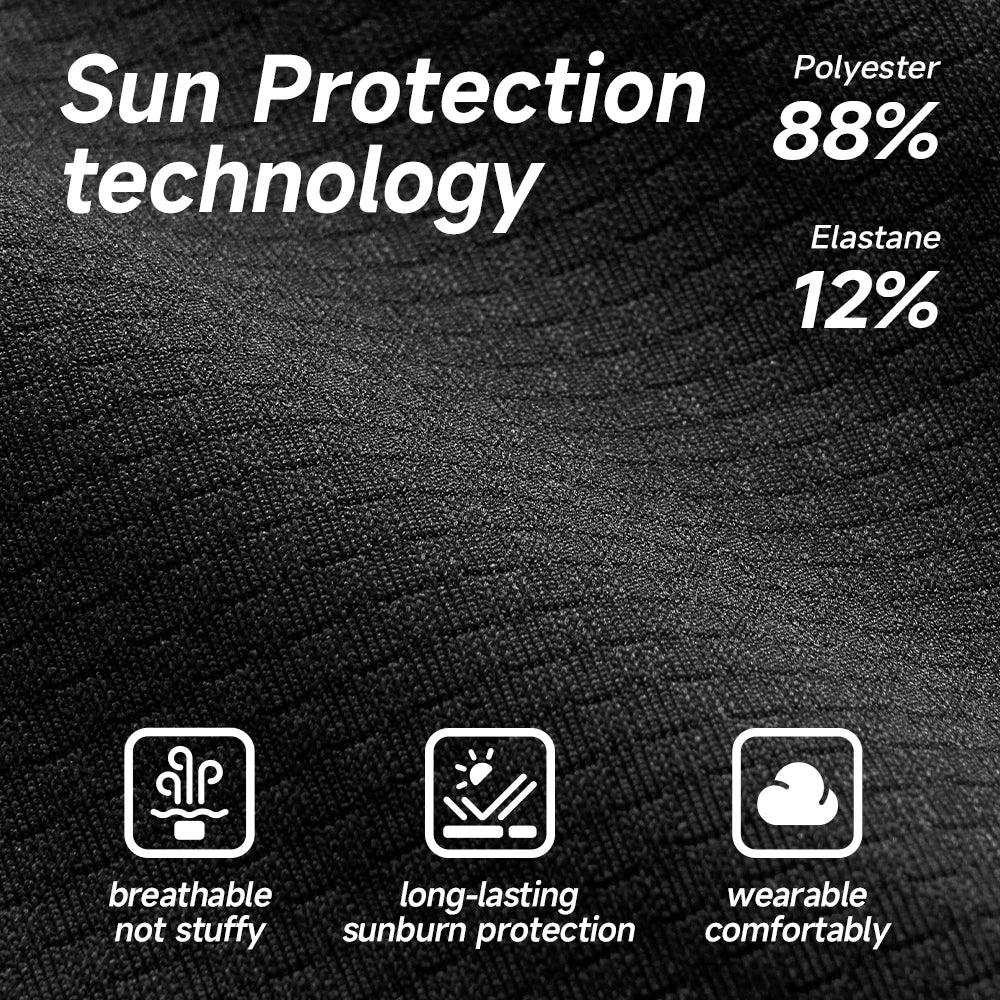 UV - Blocking 2 - Piece Balaclava Face Mask Set - Breathable Neck Gaiter for Men and Women - Ideal for Motorcycle and Cycling Sports - Inside The Bars