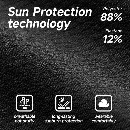 UV - Blocking 2 - Piece Balaclava Face Mask Set - Breathable Neck Gaiter for Men and Women - Ideal for Motorcycle and Cycling Sports - Inside The Bars