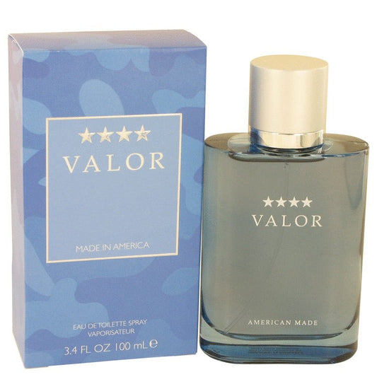 Valor by Dana Eau De Toilette Spray 3.4 oz for Men - Inside The Bars