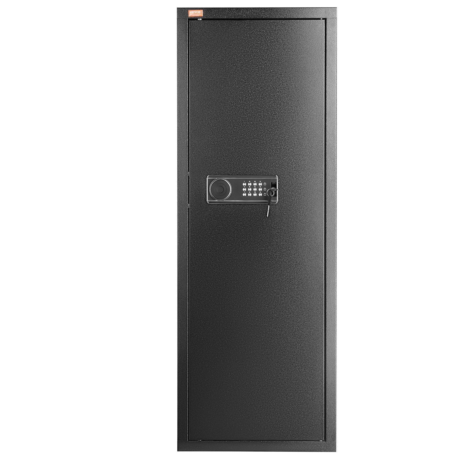 VEVOR 10 - 12 Rifles Gun Safe with Lock and Digital Keypad - Inside The Bars