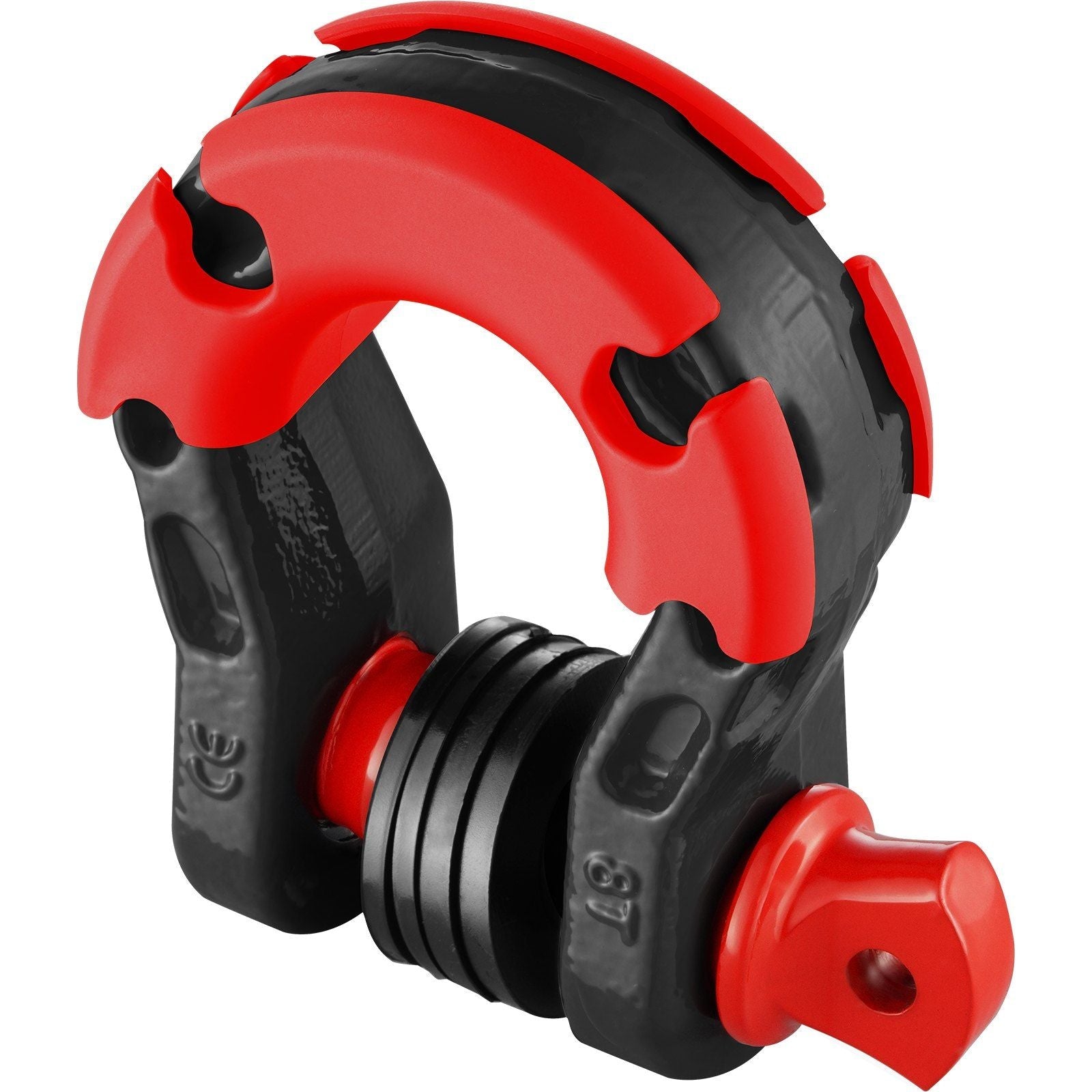 VEVOR 3/4 D - Ring Shackle 2 Pack 30 Ton Heavy Duty Recovery - Inside The Bars