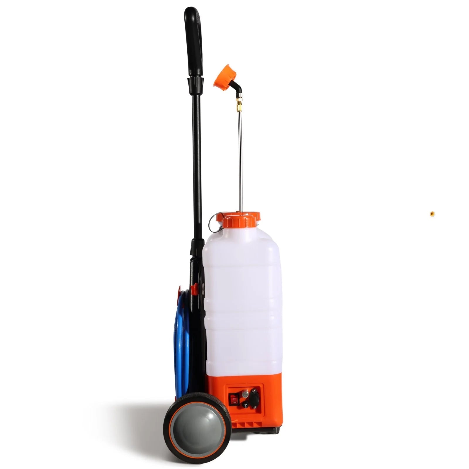 VEVOR Battery Powered Backpack Sprayer with Cart on Wheels - Inside The Bars